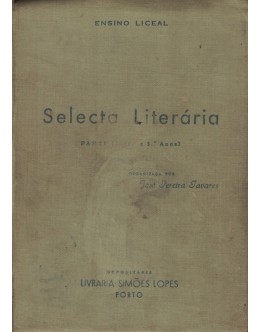 Selecta Literária - Parte II (4.º, 5.º Anos) | de José Pereira Tavares