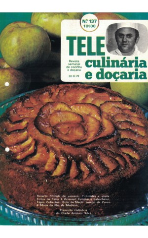 Tele Culinária e Doçaria - N.º 137 - 30/08/1979