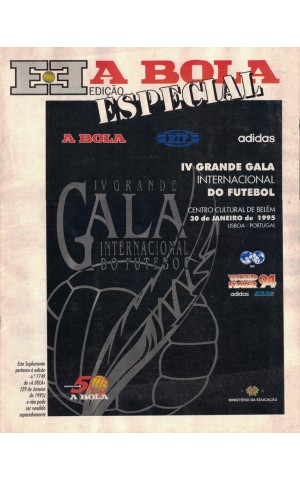 A Bola - Edição Especial - 29 de Janeiro de 1995