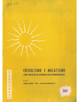 Crioulismo e Mulatismo | de Orlando de Albuquerque