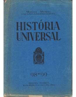 História Universal, pelo Dr. Macedo Mendes N.º 98-99