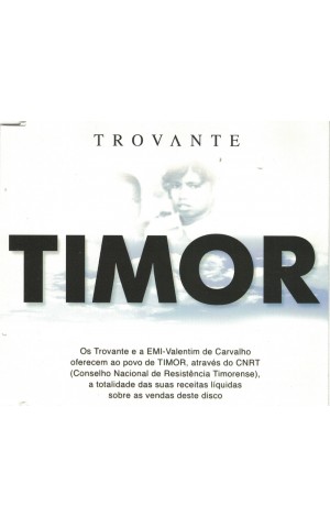 Trovante | Timor [CD-Single]