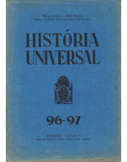 História Universal, pelo Dr. Macedo Mendes N.º 96-97