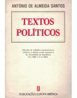 Textos Políticos | de António de Almeida Santos
