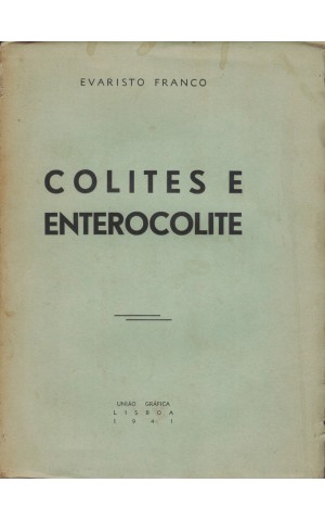 Colites e Enterocolite | de Evaristo Franco