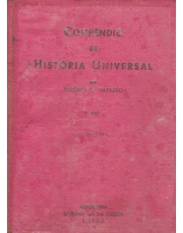 Compêndio de História Universal - 5.º Ano | de António G. Mattoso