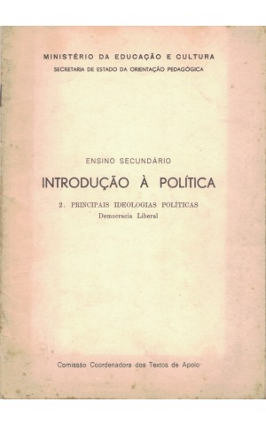Introdução à Política: 2. Principais Ideologias Políticas - Democracia Liberal