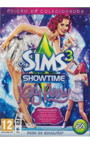 Os Sims 3 Showtime Katy Perry - Edição de Colecionador [PC DVD-ROM]