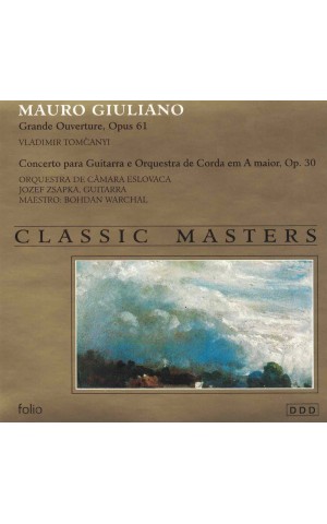 Mauro Giuliano | Grande Overture, Opus 61 [CD]