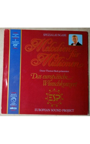 European Sound Project, Dieter Thomas Heck | Dieter Thomas Heck Präsentiert: Melodien Für Millionen - Das Europäische Wunschkonzert [2LP]