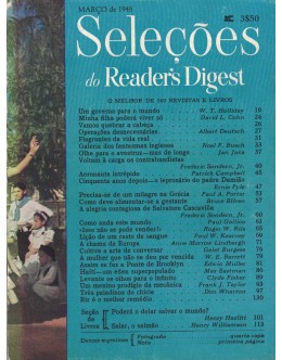 Seleções do Reader's Digest - Tomo XIII - N.º 74 - Março de 1948