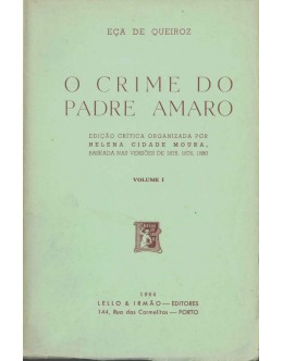O Crime do Padre Amaro - Volume I | de Eça de Queiroz