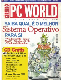 PC World / Cérebro - N.º 208 - Fevereiro 2000