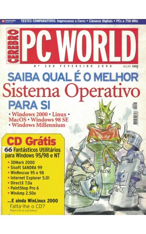 PC World / Cérebro - N.º 208 - Fevereiro 2000