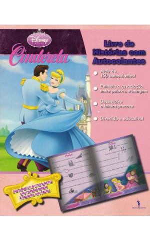 Cinderela - Livro de Histórias com Autocolantes