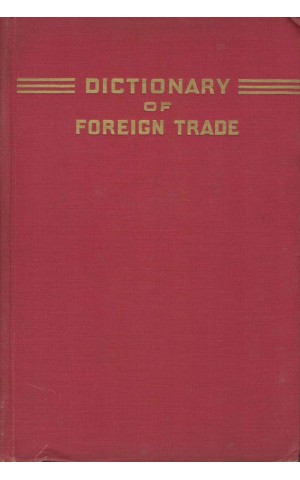 Dictionary of Foreign Trade | de Frank Henius