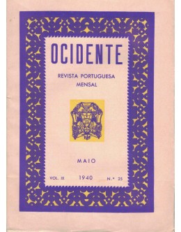 Ocidente - Revista Portuguesa - Vol. IX - N.º 25 - Maio de 1940
