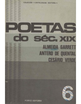 Poetas do Séc. XIX | de Almeida Garrett, Antero de Quental e Cesário Verde