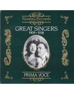 VA | Great Singers 1909-1938 [CD]