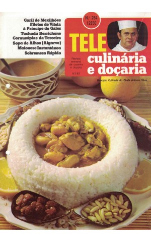 Tele Culinária e Doçaria - N.º 254 - 08/02/1982