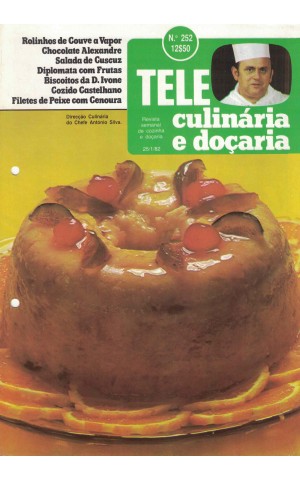 Tele Culinária e Doçaria - N.º 252 - 25/01/1982