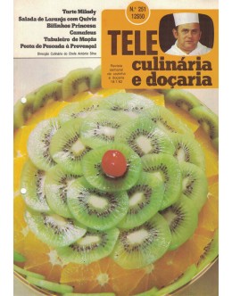 Tele Culinária e Doçaria - N.º 251 - 18/01/1982