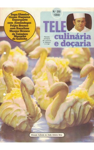 Tele Culinária e Doçaria - N.º 250 - 11/01/1982