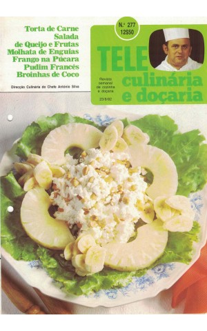 Tele Culinária e Doçaria - N.º 277 - 23/08/1982
