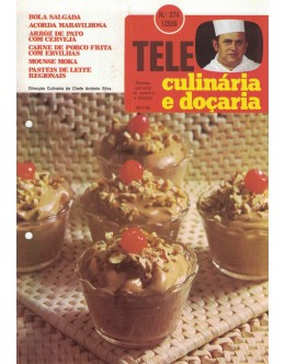Tele Culinária e Doçaria - N.º 274 - 26/07/1982