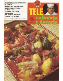Tele Culinária e Doçaria - N.º 275 - 09/08/1982
