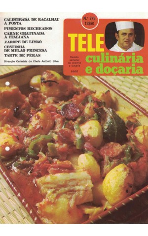 Tele Culinária e Doçaria - N.º 275 - 09/08/1982