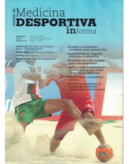 Revista de Medicina Desportiva informa - Ano 3 - N.º 5 - Setembro 2012