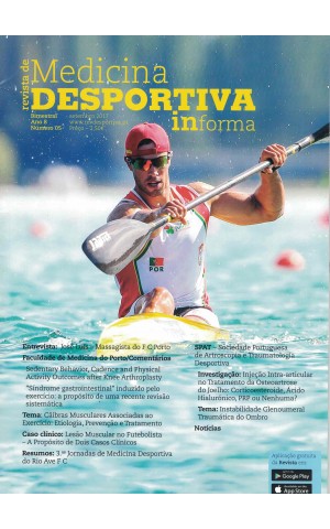 Revista de Medicina Desportiva informa - Ano 8 - N.º 5 - Setembro 2017