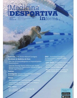 Revista de Medicina Desportiva informa - Ano 8 - N.º 4 - Julho 2017