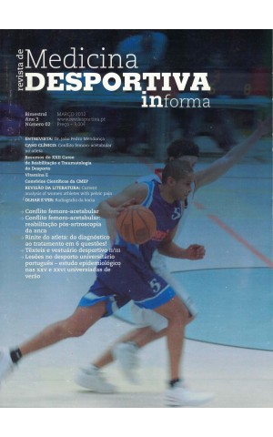 Revista de Medicina Desportiva informa - Ano 3 - N.º 2 - Março 2012