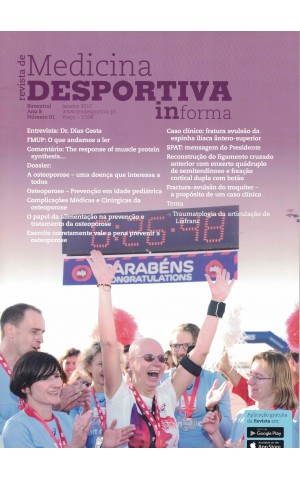 Revista de Medicina Desportiva informa - Ano 8 - N.º 1 - Janeiro 2017
