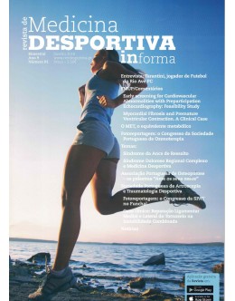 Revista de Medicina Desportiva informa - Ano 9 - N.º 1 - Janeiro 2018
