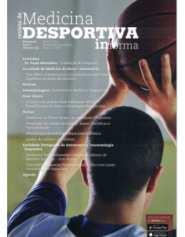 Revista de Medicina Desportiva informa - Ano 9 - N.º 2 - Março 2018