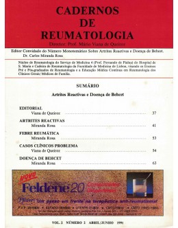 Cadernos de Reumatologia - Vol. 2 - N.º 2 - Abril/Junho 1991
