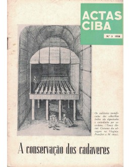 Actas Ciba - N.º 3 - Maio de 1938 