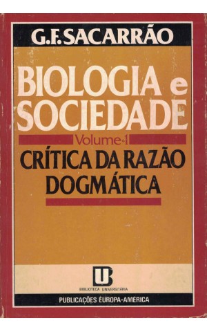 Biologia e Sociedade [2 Volumes] | de Germano da Fonseca Sacarrão