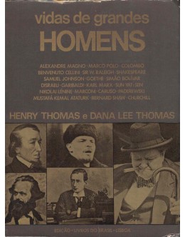 Vidas de Grandes Homens | de Henry Thomas e Dana Lee Thomas