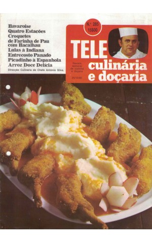 Tele Culinária e Doçaria - N.º 285 - 25/10/1982