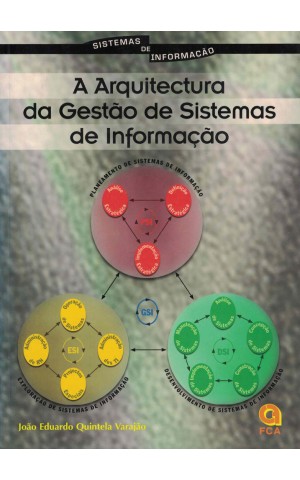 A Arquitectura da Gestão de Sistemas de Informação | de João Eduardo Quintela Varajão