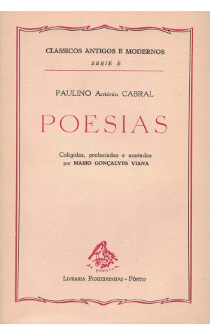 Poesias | de Paulino António Cabral