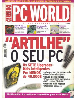 PC World / Cérebro - N.º 194 - Dezembro 1998