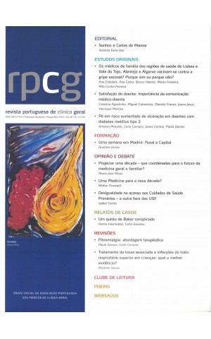 RPCG - Revista Portuguesa de Clínica Geral - Vol. 26 - N.º 2 - Março/Abril 2010