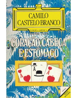 Coração, Cabeça e Estômago | de Camilo Castelo Branco