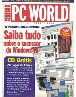 PC World / Cérebro - N.º 214 - Agosto 2000