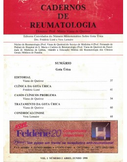 Cadernos de Reumatologia - Vol. 1 - N.º 2 - Abril/Junho 1990